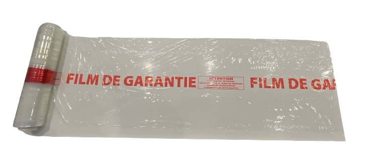 film étirable manuel bande de garantie FMC17IMPBDG - Packest